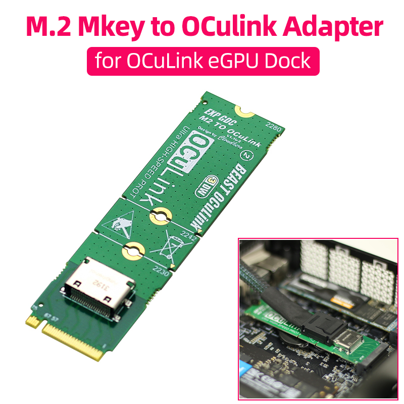 Oculink Egpu Mini Pc - NVME M.2 M Key zu OCuLink