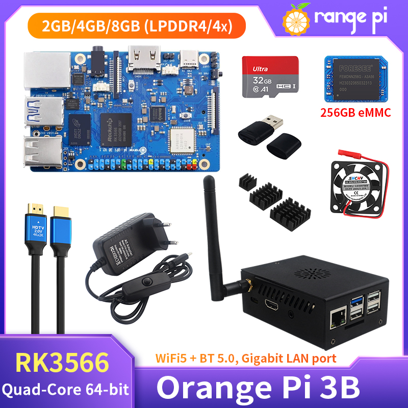 Orange Pi 3B 8GB 4GB 2GB RAM R – Rockchip Rk3588 Development Board Bewertung und Preis