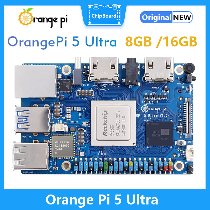 Orange Pi 5 Ultra 8 GB/16 GB L – Rockchip Rk3588 Development Board Bewertung und Preis