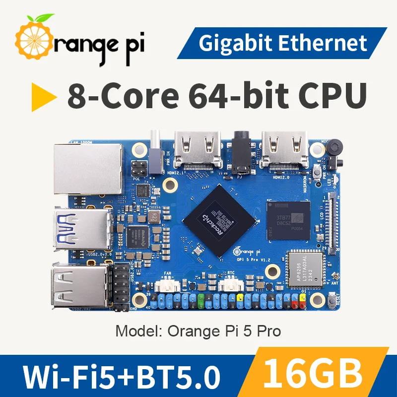 Orange Pi 5 Pro 16 GB RAM Rock – Orange Pi 5 Plus 16Gb Bewertung und Preis